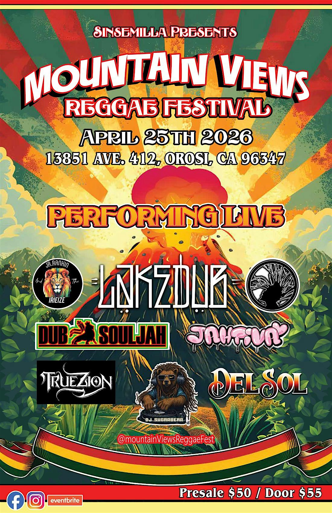 Mountain Views Reggae Fest