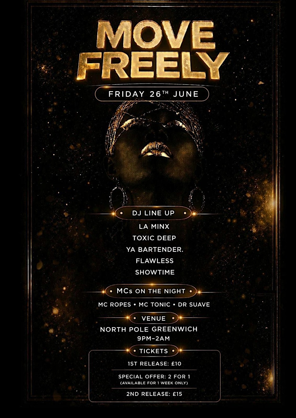 MOVE FREELY