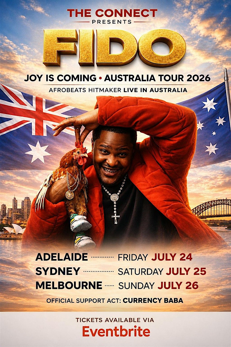Mr Fido joy is coming Sydney Edition - Afrobeats vs Amapiano
