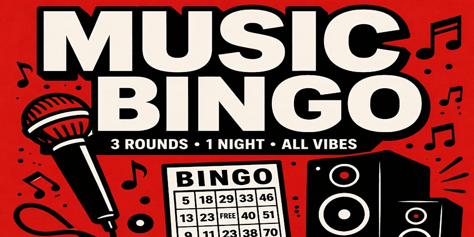 Music Bingo - Hip Hop , Soul, R&B, Motown