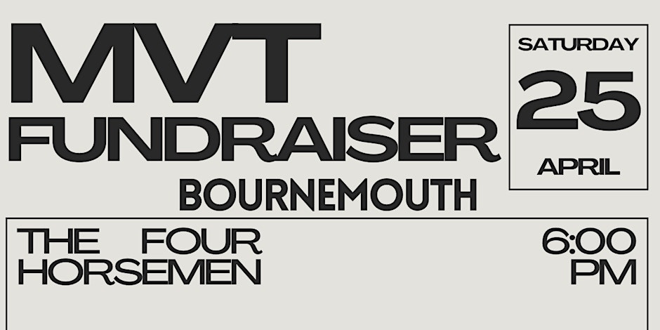MVT Fundraiser Bournemouth @ The Four Horsemen