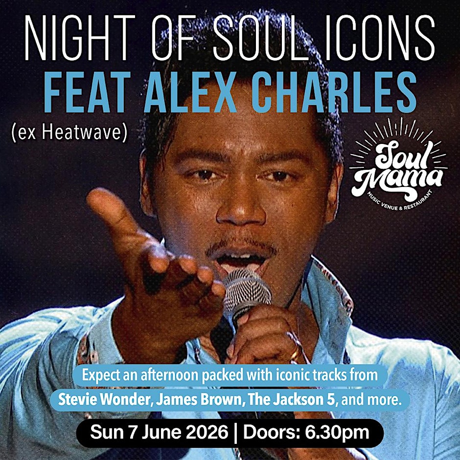 Night of Soul Icons feat Alex Charles (ex Heatwave)