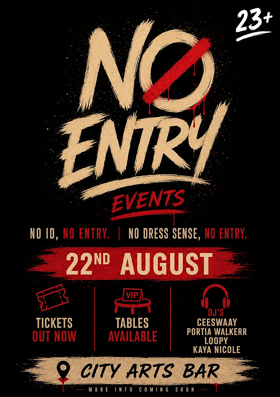 No Entry Events