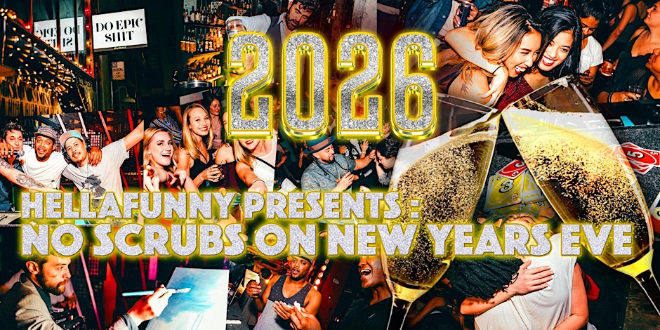 No Scrubs: New Years Eve 90s Hip Hop and R&B Dance Party (Champagne Toast)