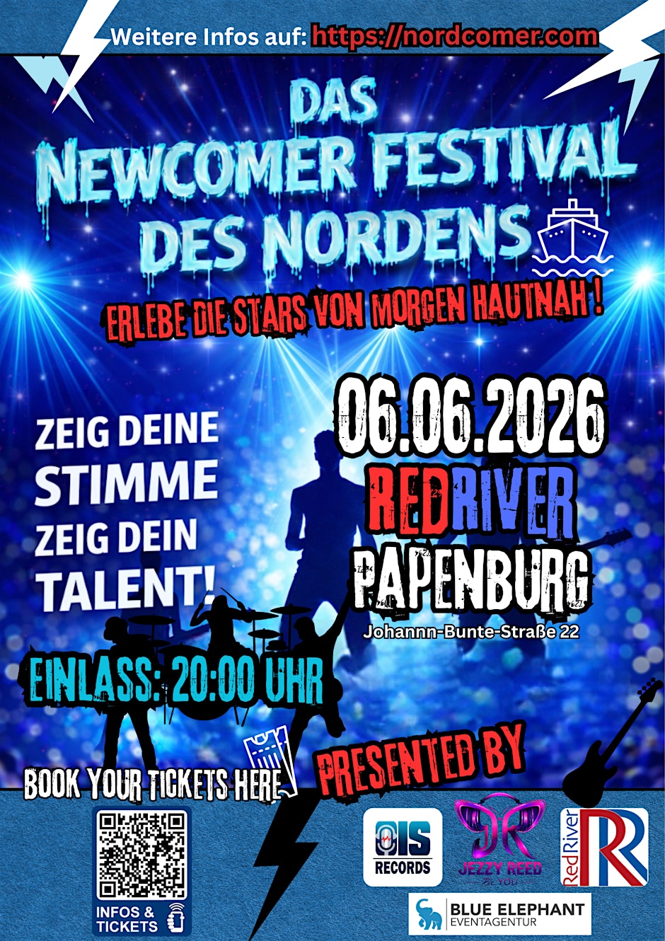 Nordcomer! Das! Newcomer Festival des Nordens!