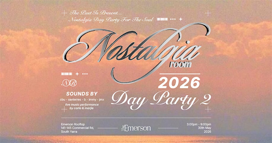 Nostalgia Room Day Party II  - Emerson Rooftop Bar