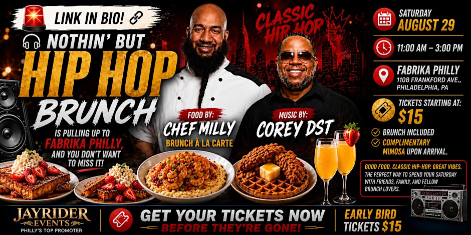 NOTHIN’ BUT HIP HOP BRUNCH