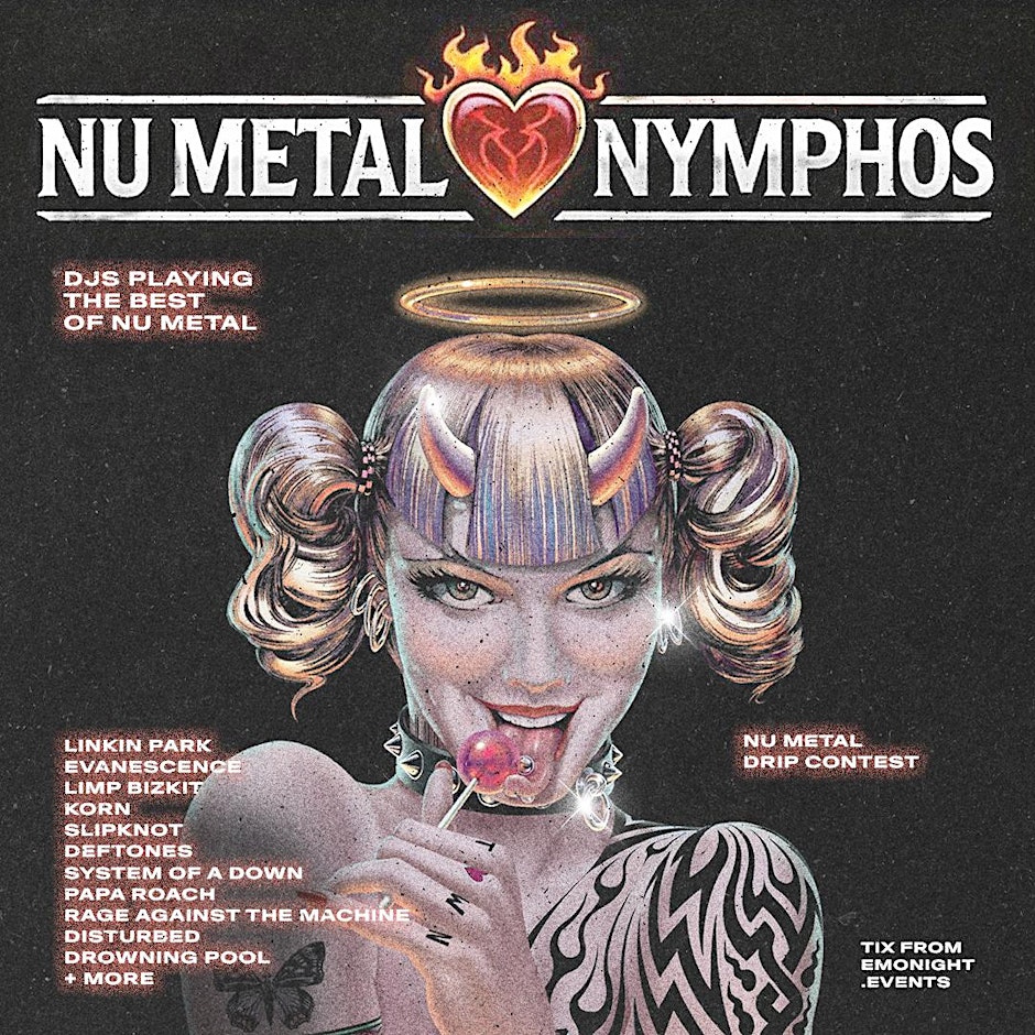 NU METAL NYMPHOS  MELBOURNE