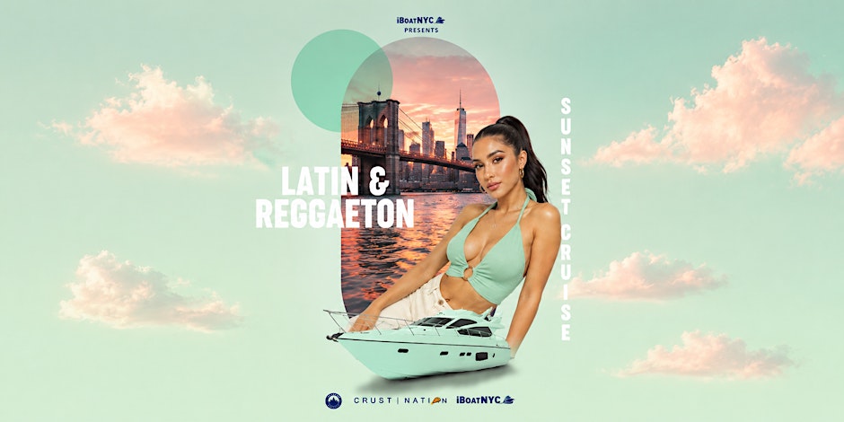 NYC #1 LATIN & REGGAETON Sunset Yacht Cruise Boat Party