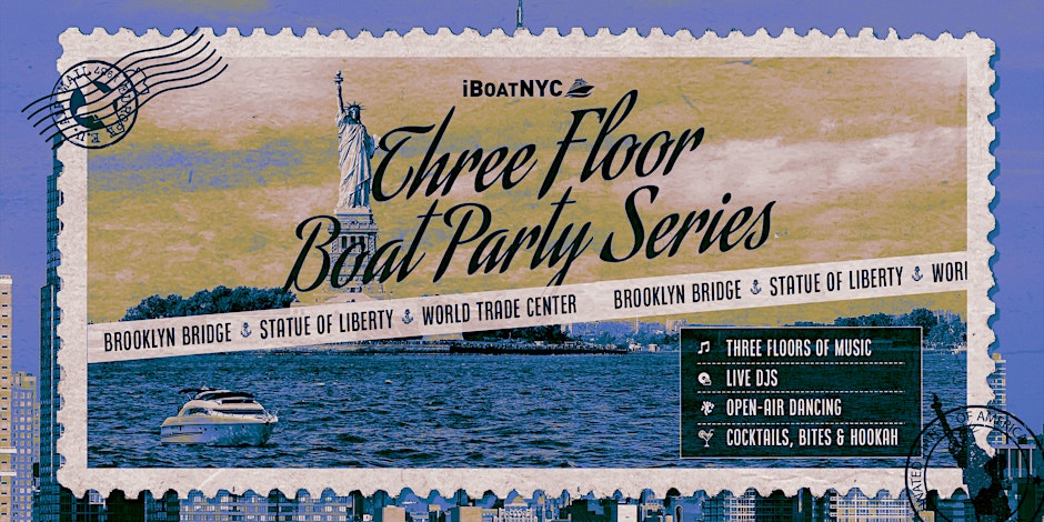 NYC Boat Party: Reggaeton / Hip-Hop / House Music on Multi-Level Yacht