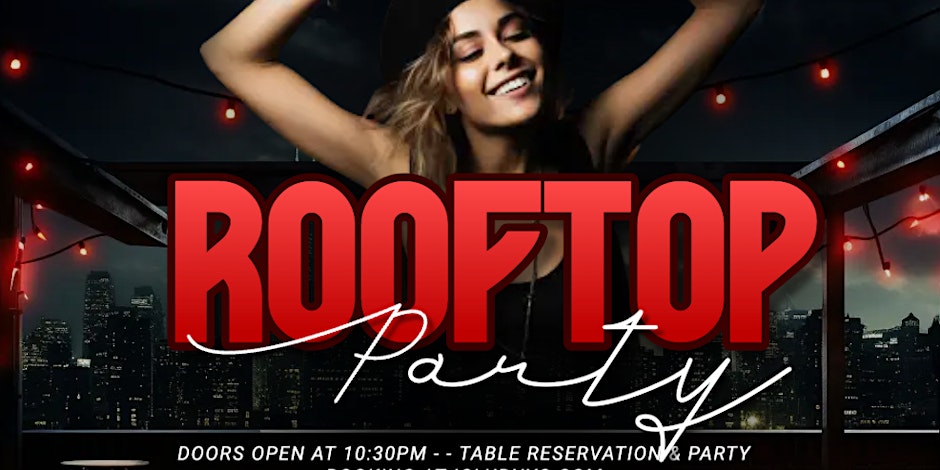 NYC ROOFTOP PARTY SATURDAY - LOST IN PARADISE - ICLUB Flyer