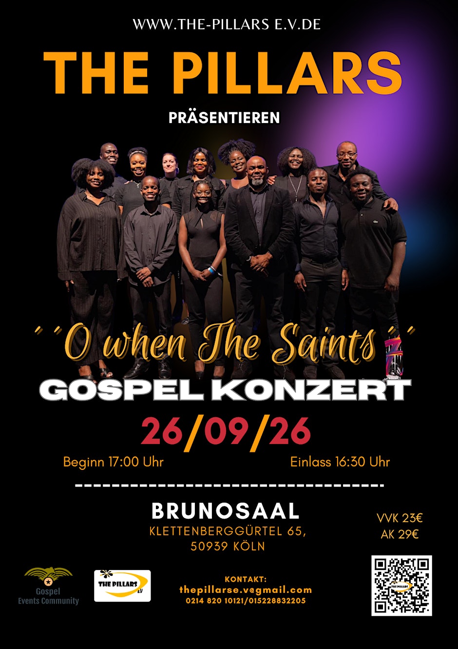 ''O when the Saints''-Gospel Konzert
