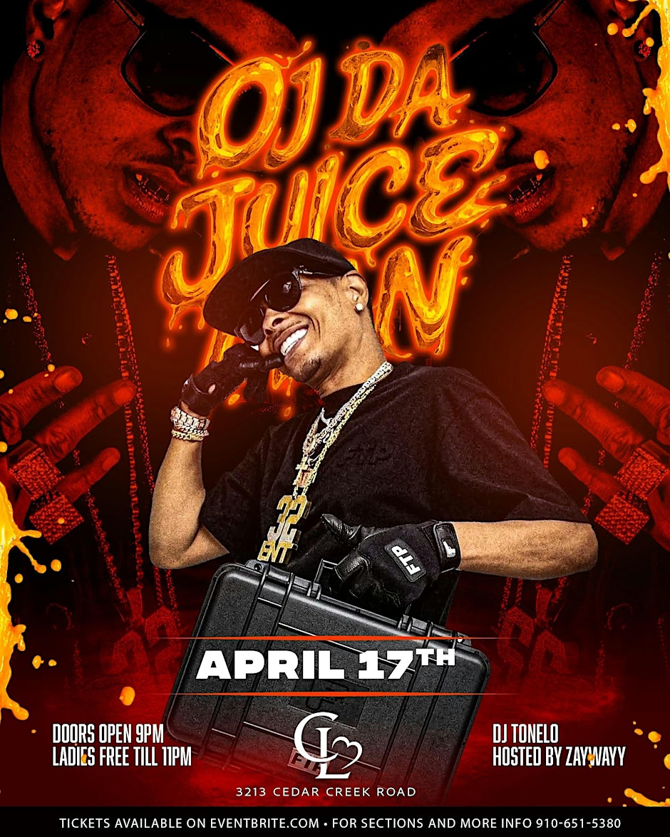 OJ Da Juice Man Fayetteville NC