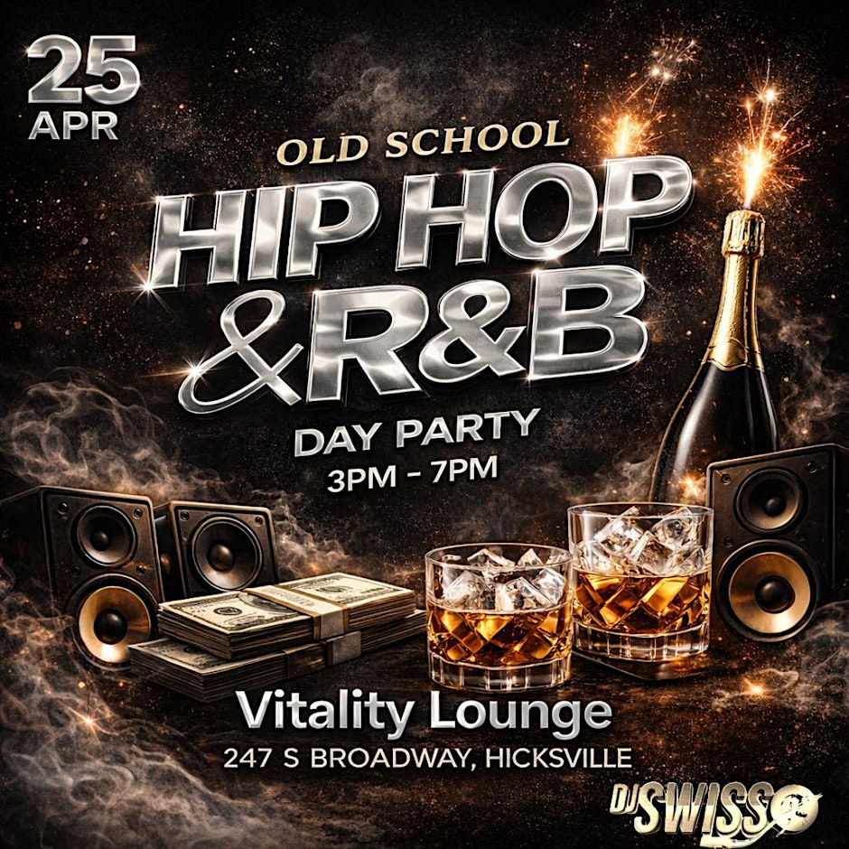 Old School Hip Hop & R&B Day Party with DJ Swiss