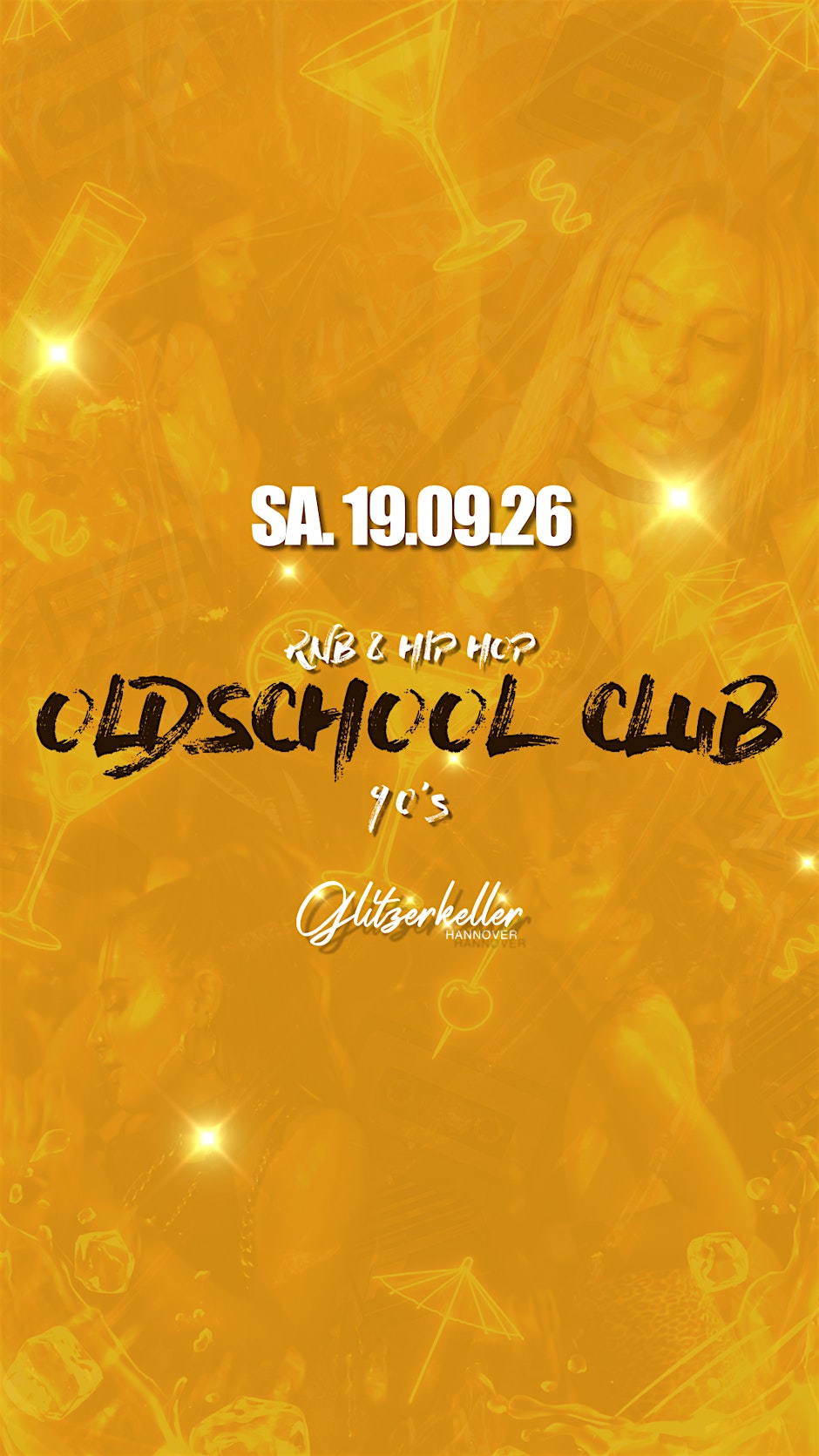 Oldschool Club – Glitzerkeller Hannover – SA. 19.09.26