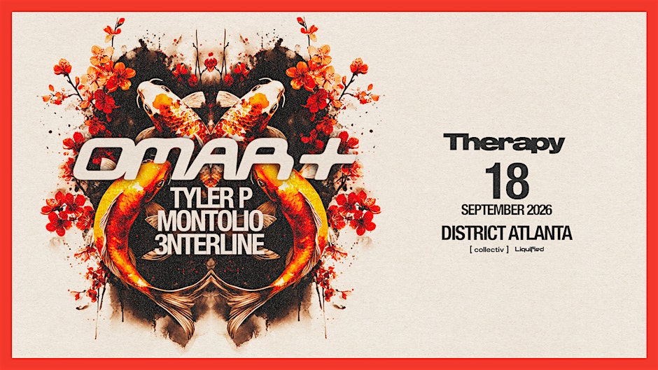 Omar+ | Friday September 18th 2026 | District Atlanta