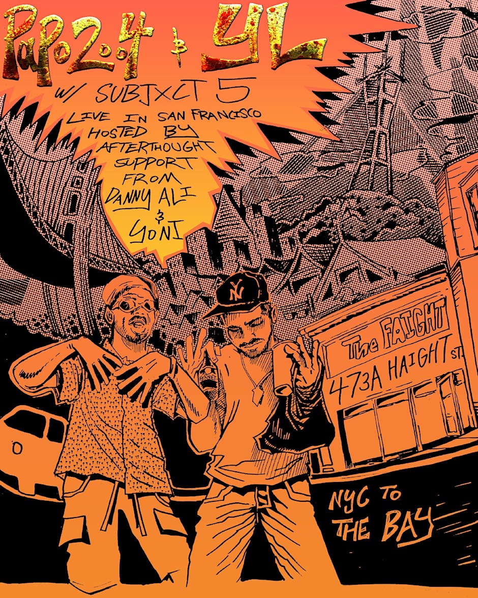 Papo2oo4 & YL w/ Subjxct 5 - Live