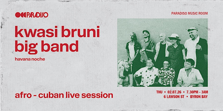 Paradiso Presents Havana Noche  with Kwasi Bruni Big Band
