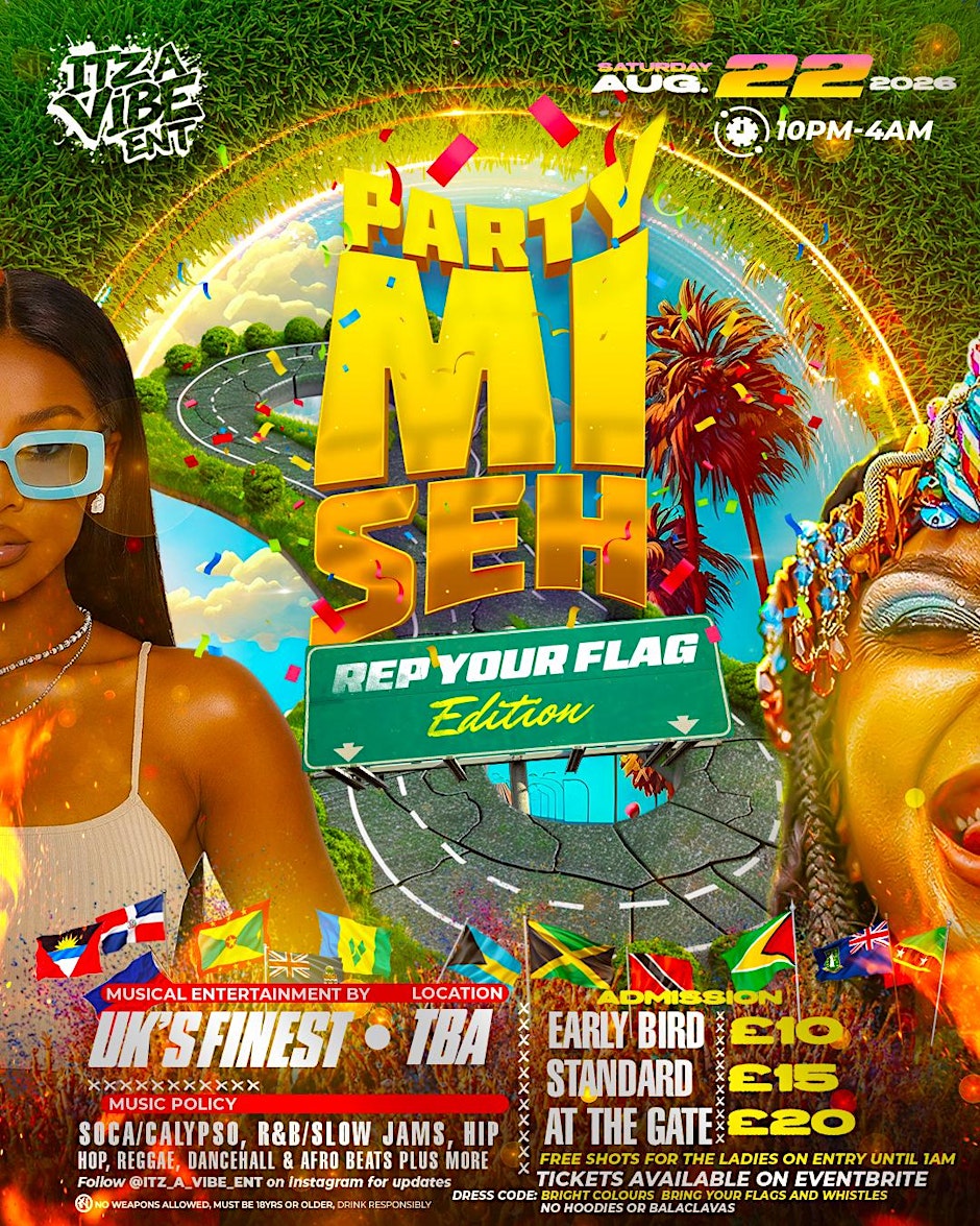 “PARTY MI SEH”  REP YOUR FLAG EDITION