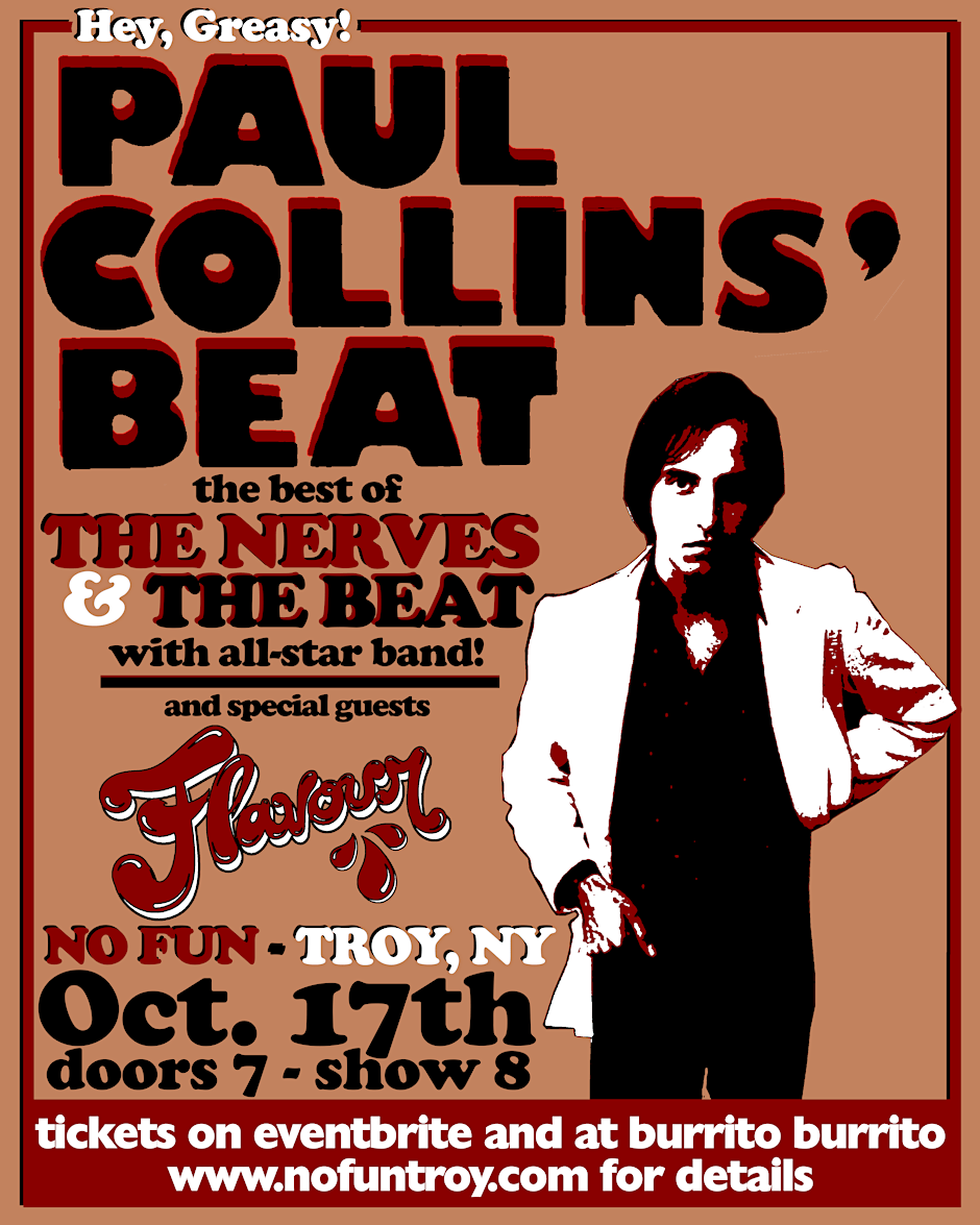 Paul Collins Beat! The best of THE NERVES & THE BEAT wsg FLAVOUR