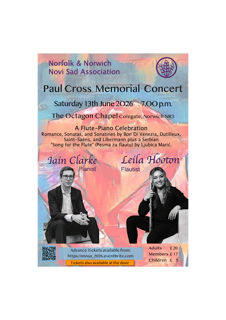 Paul Cross Memorial Concert 2026