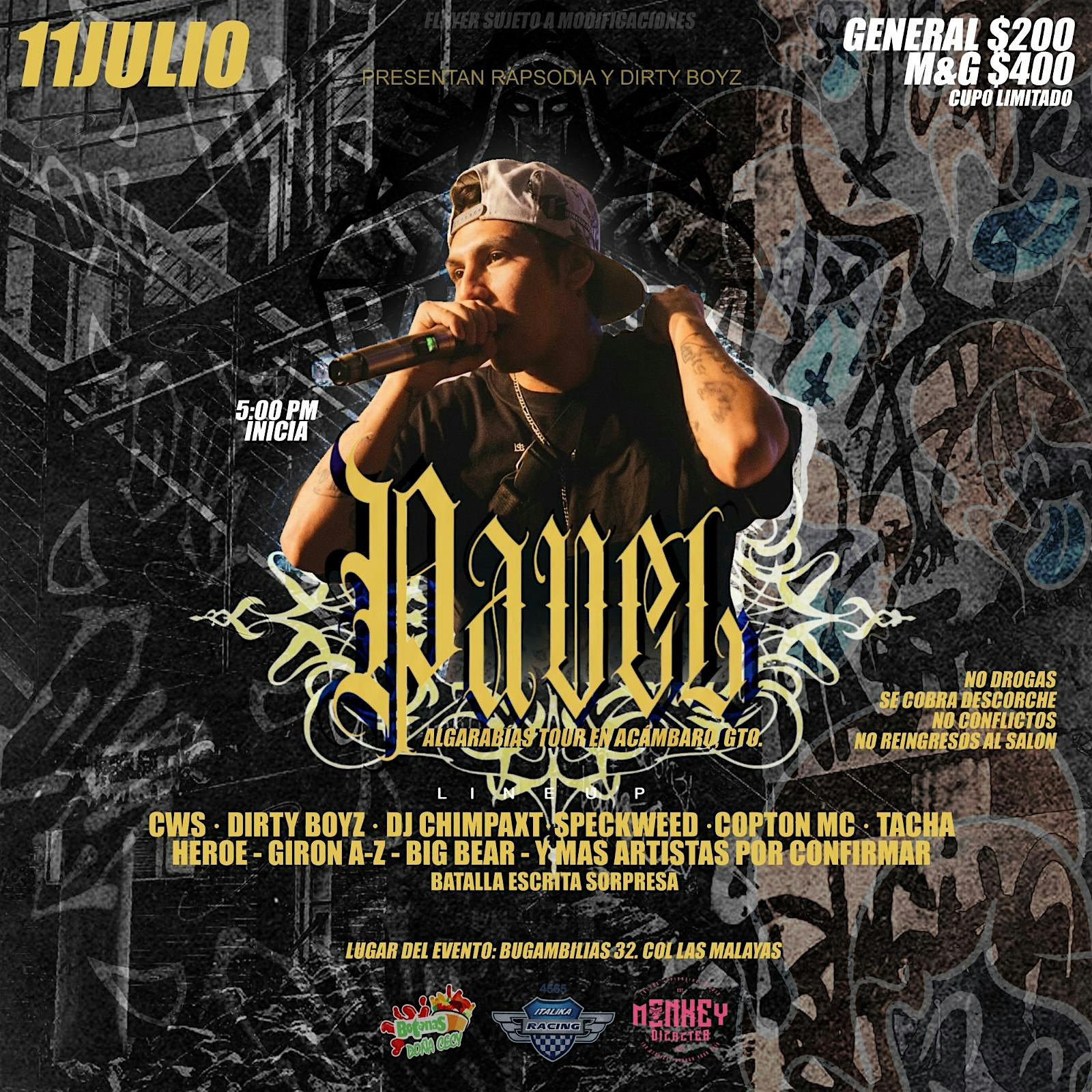 PAVEL en ACÁMBARO GUANAJUATO! Algarabias Tour