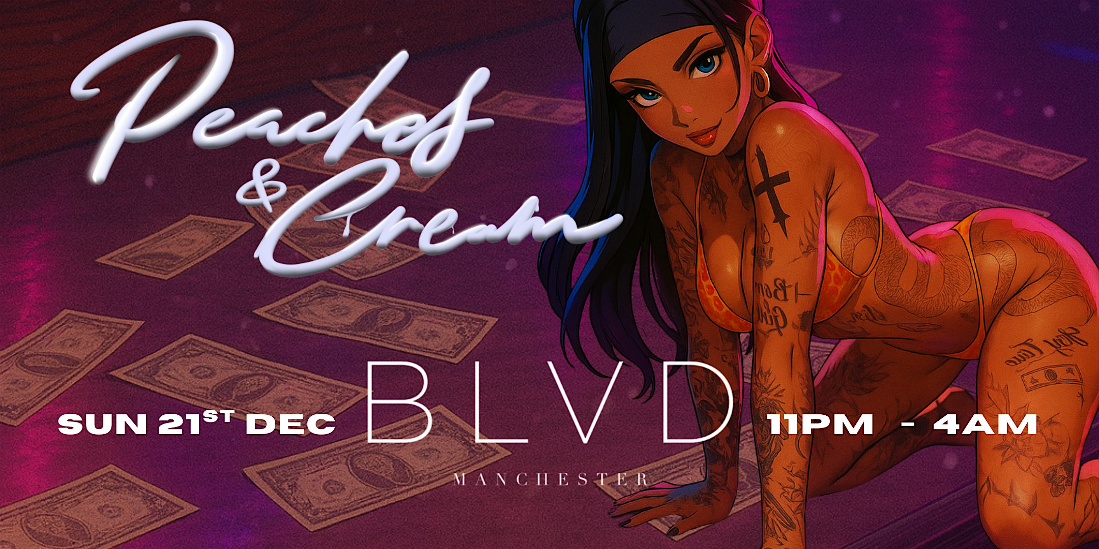 Peaches & Cream - Exotic Club Experience @ BLVD Manchester
