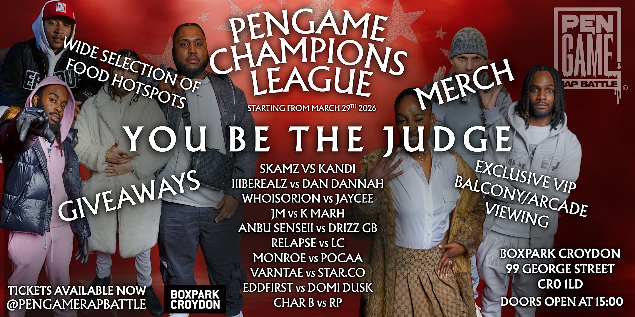 PenGame Champions League! 19th April 2026