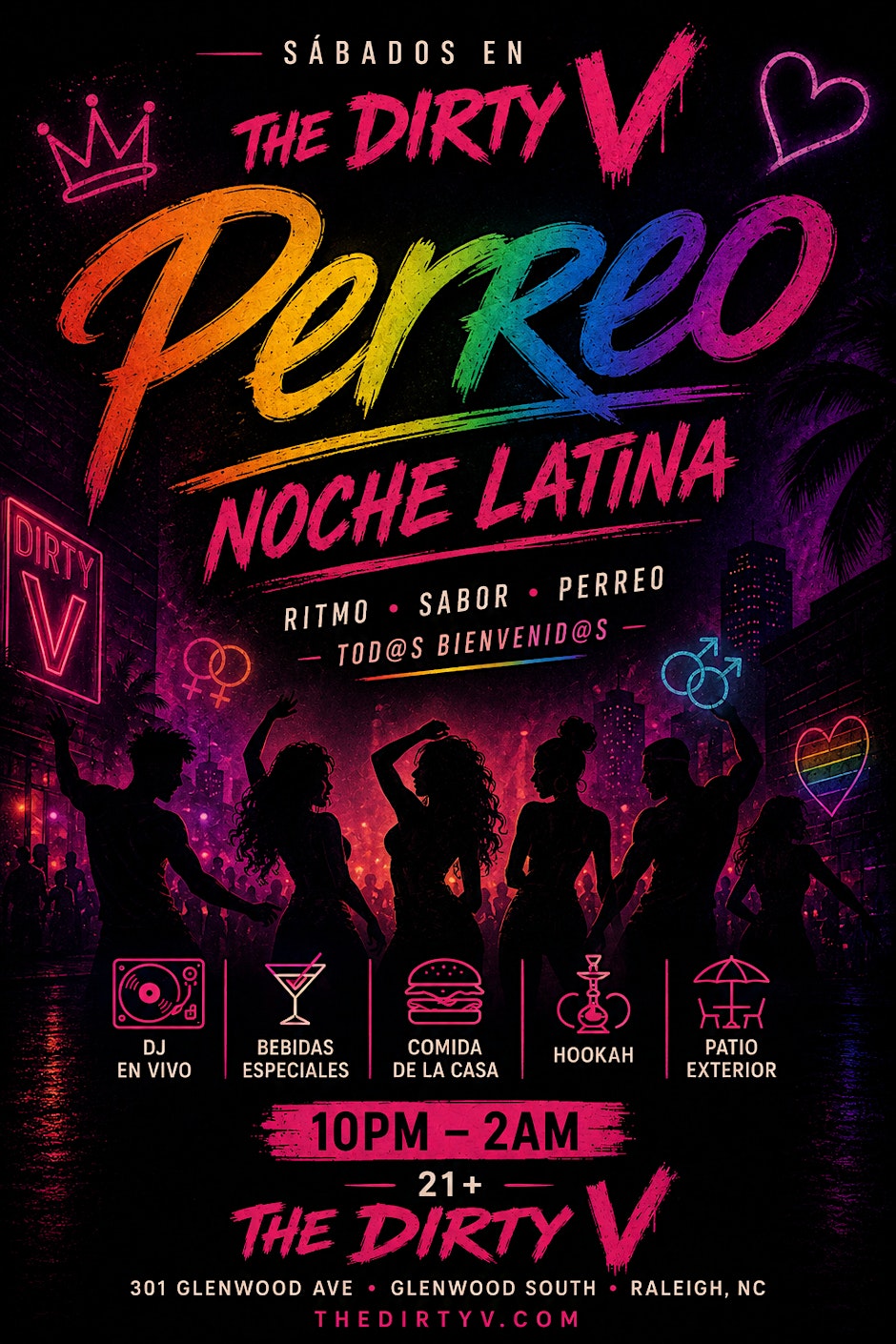 PERREO: Noche Latina at The Dirty V