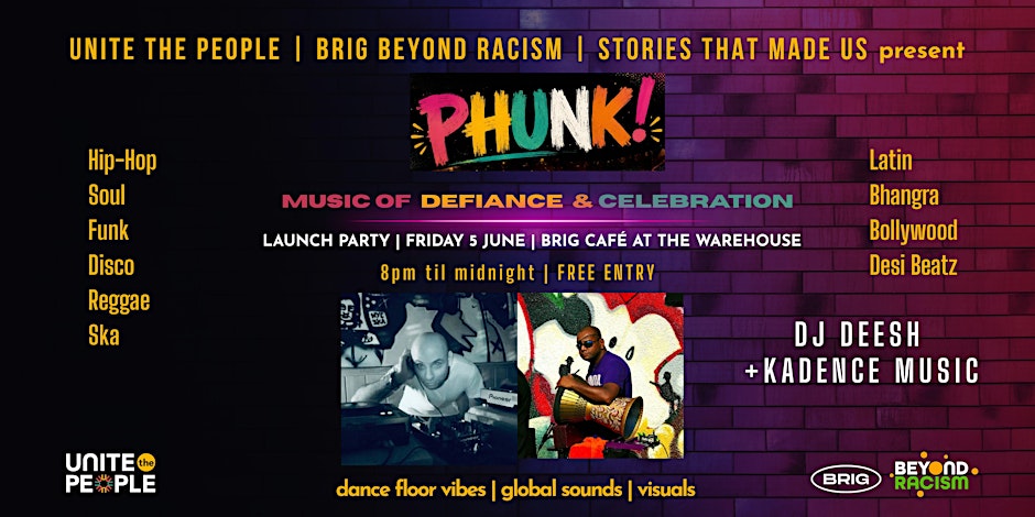 PHUNK! Music of Defiance & Celebration with DJ Deesh + Kadence Music