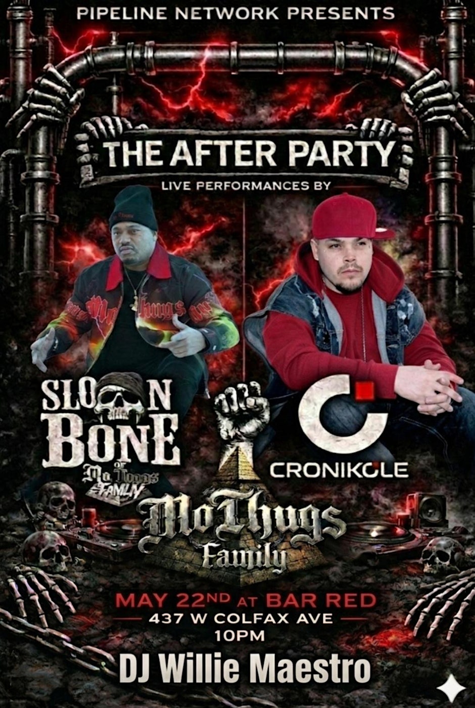 Pipeline Network Presents The Afterparty with Mo Thugs