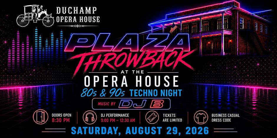 Plaza Throwback at the Opera House