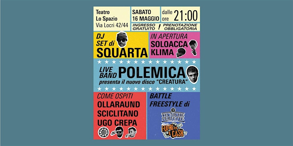 Polemica - CREATURA live