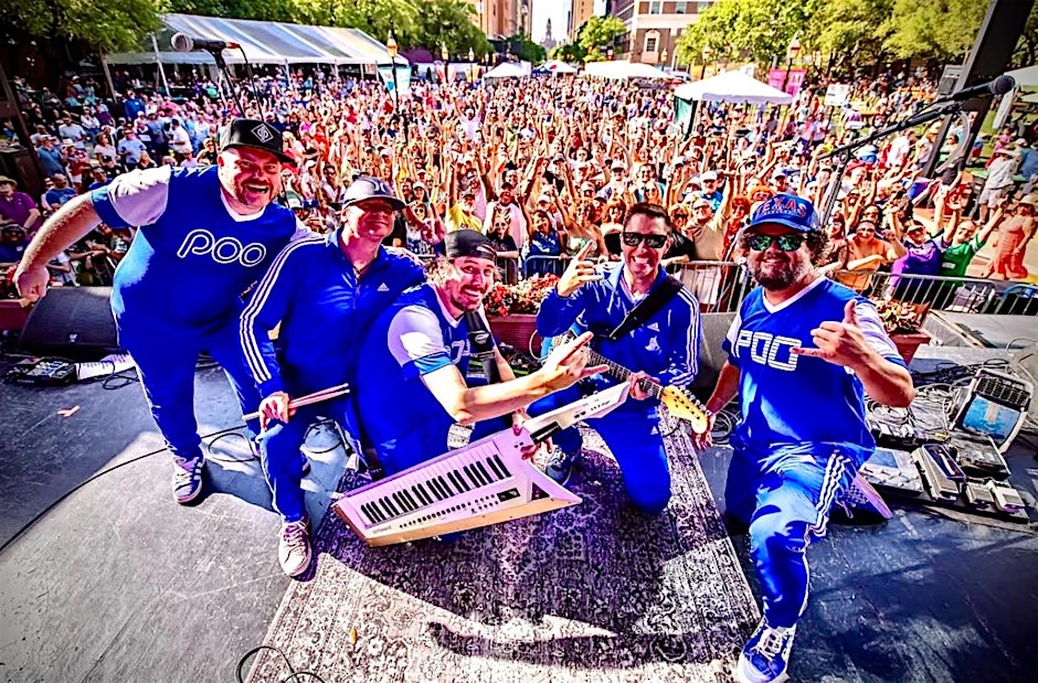 Poo Live Crew@Double D BBQ on The Tommy Alverson Memorial Stage Bluff Dale!