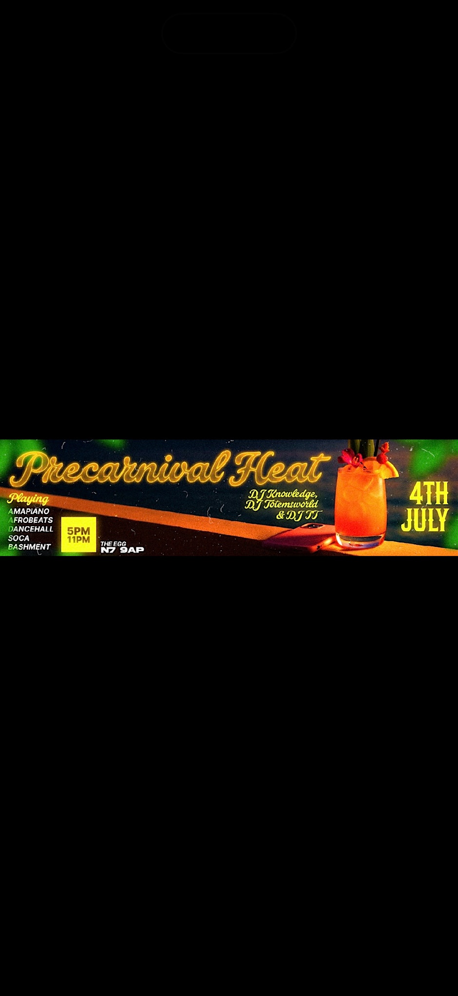 Precarnival Heat Flyer