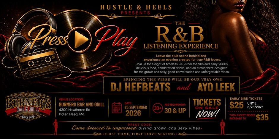 Press Play -  An R&B Listening Experience
