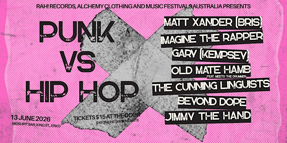 PUNK VS HIP HOP