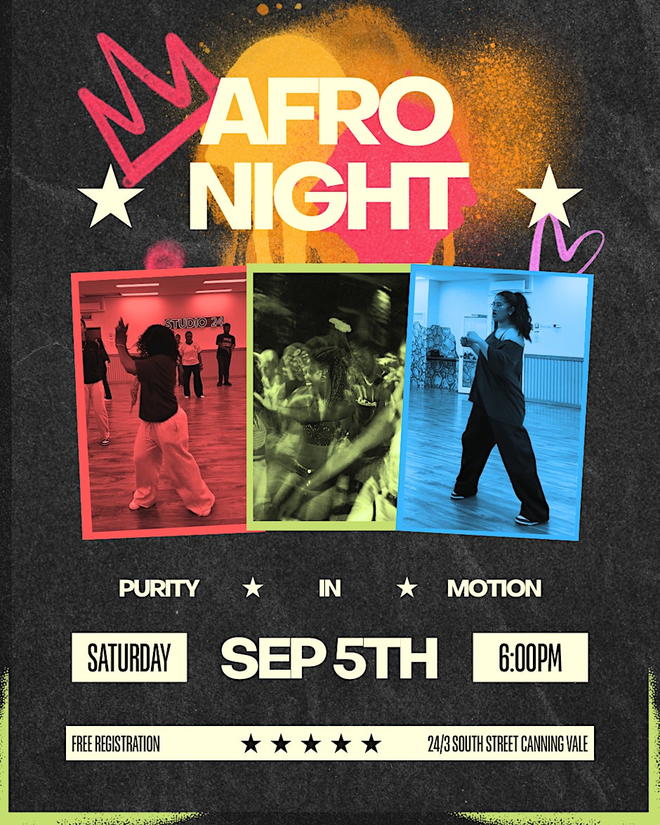 Purity In motion Afro Night