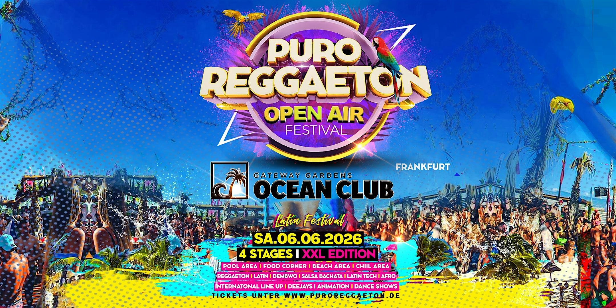 Puro Reggaeton Open Air  FESTIVAL 2026  - FRANKFURT