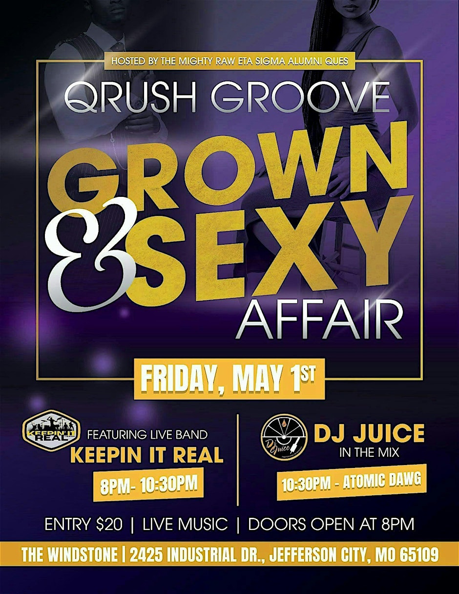 Qrush Groove Grown & Sexy Affair