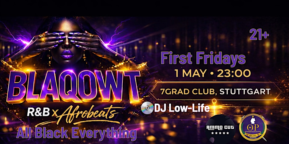 Que's BLAQOWT R&B X AFROBEATS Party