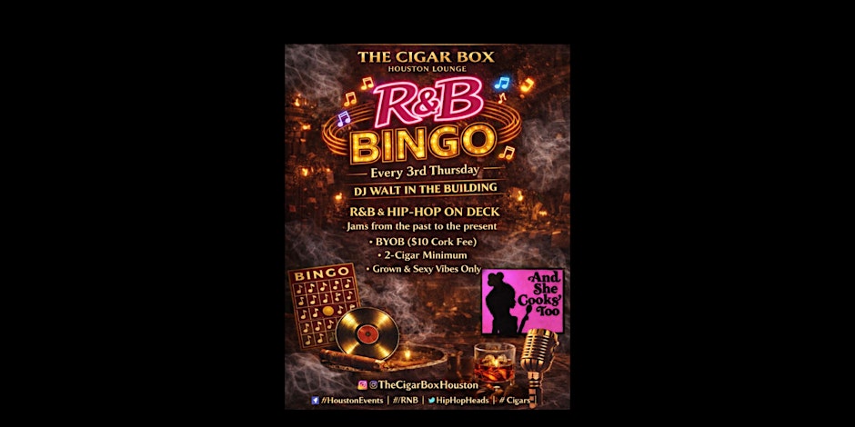 R&B and Hip Hop Bingo