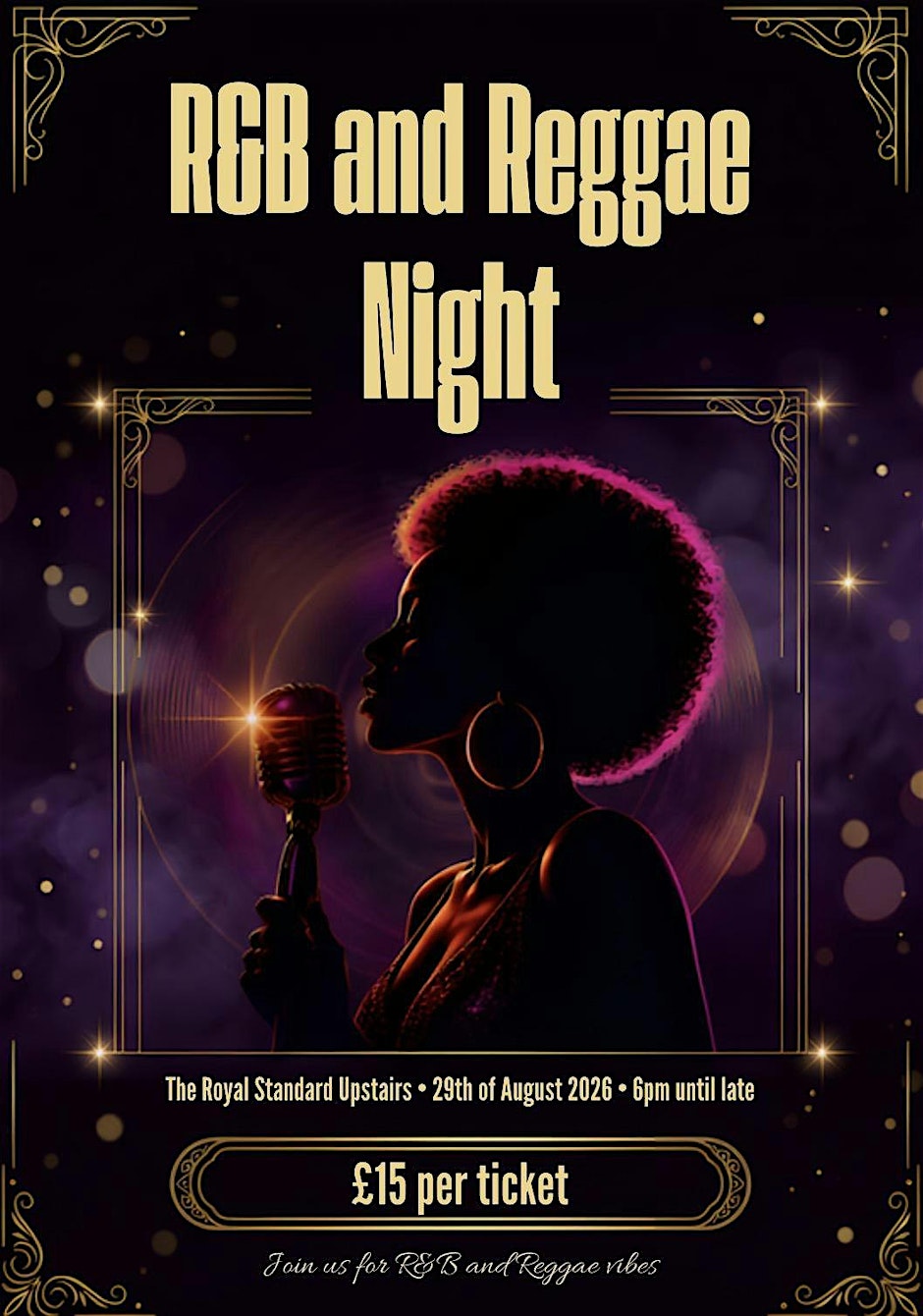R&b and reggae night