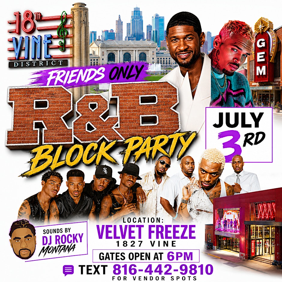 R&B BLOCK PARTY ON THE VINE