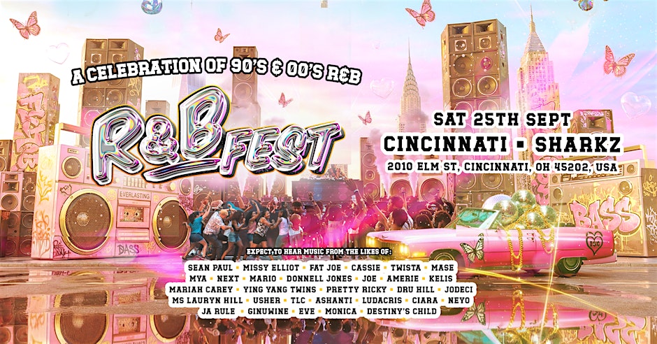 R&B Fest Is Coming To Cincinatti!