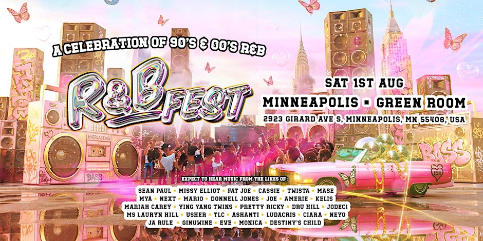 R&B Fest Is Coming To Minneapolis!