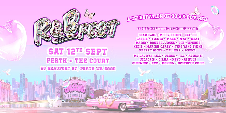 R&B Fest Is Coming To Perth!