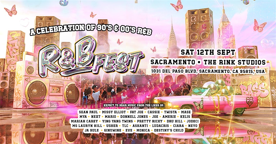 R&B Fest Is Coming To Sacramento!