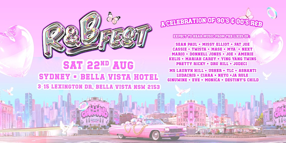 R&B Fest Is Coming To Sydney!