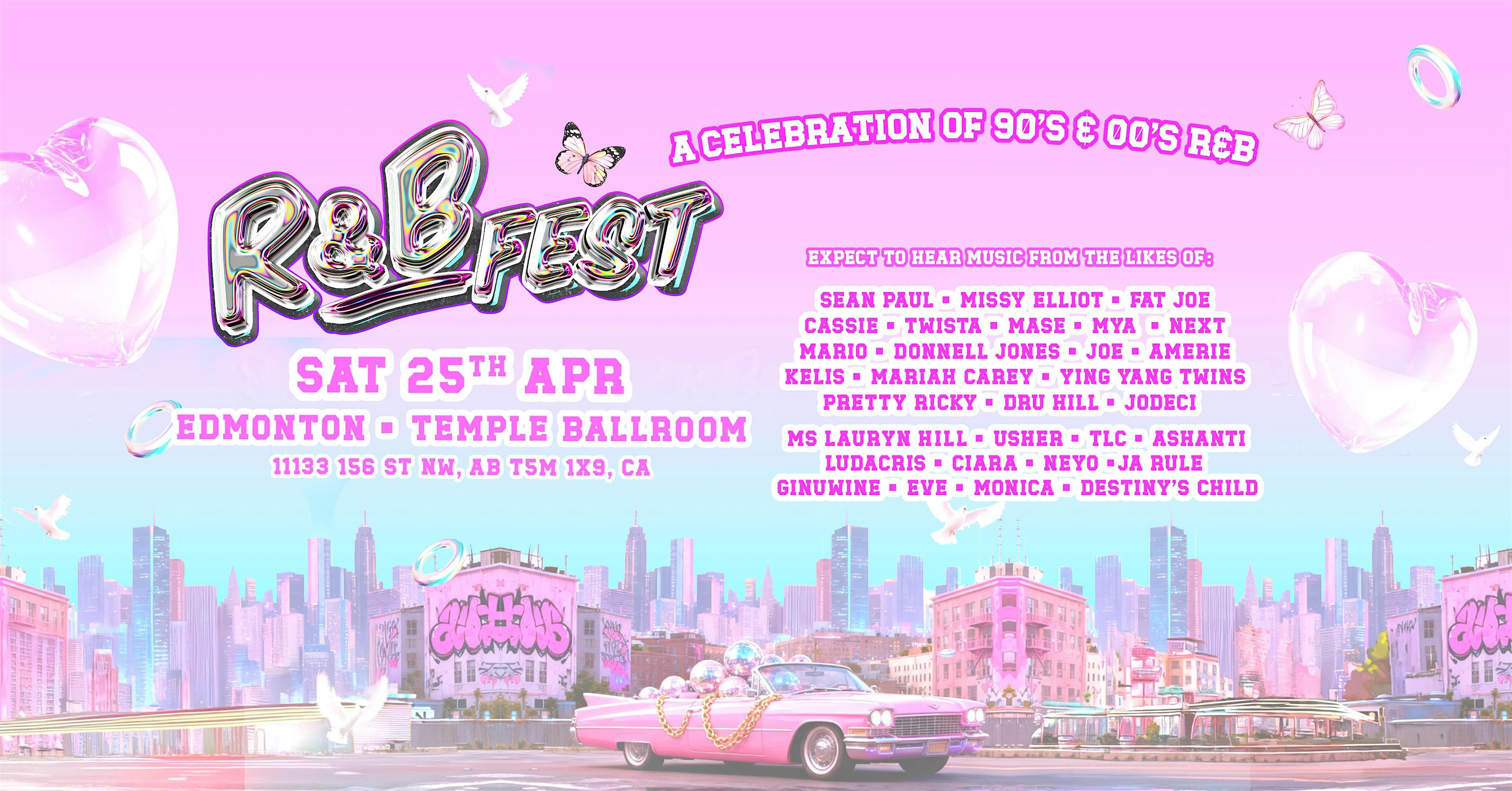 R&B Fest Returns To Edmonton!